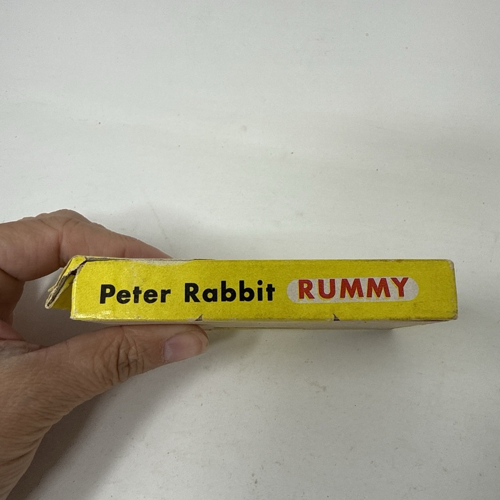 Vintage Peter Rabbit Animal RUMMY Card Game Unopened - Picture 3 of 4